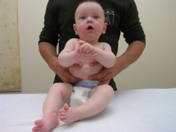 Osteopathiebehandeling baby